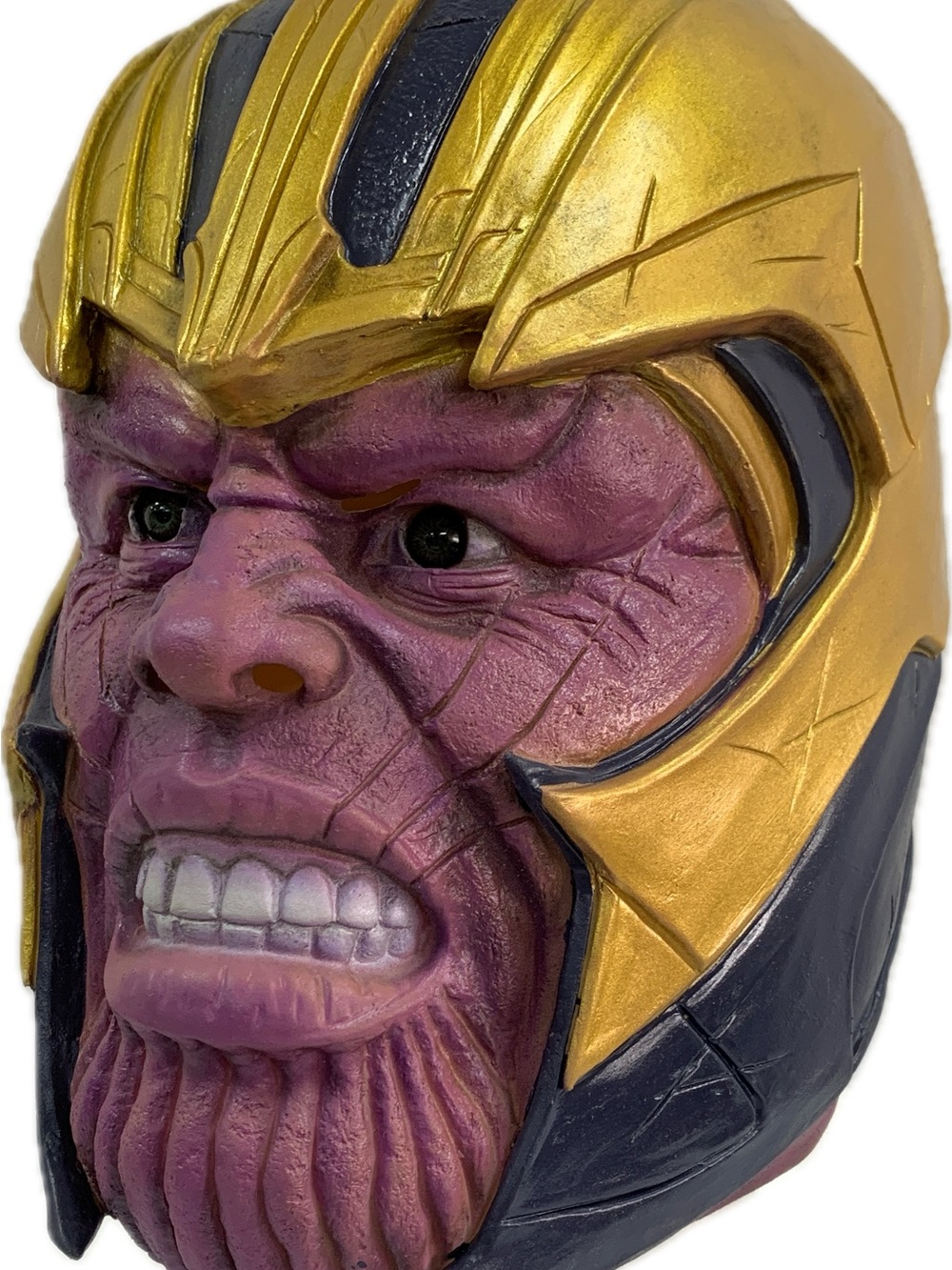 Thanos Gold and Purple latex head Mask